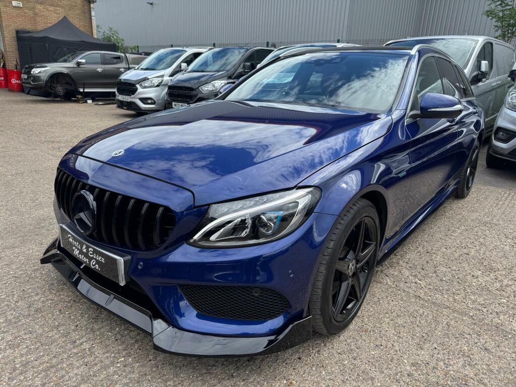 Mercedes-Benz C Class 2.0 C350e 6.4Kwh Amg Line Premium Plus G-tronic Blue #5