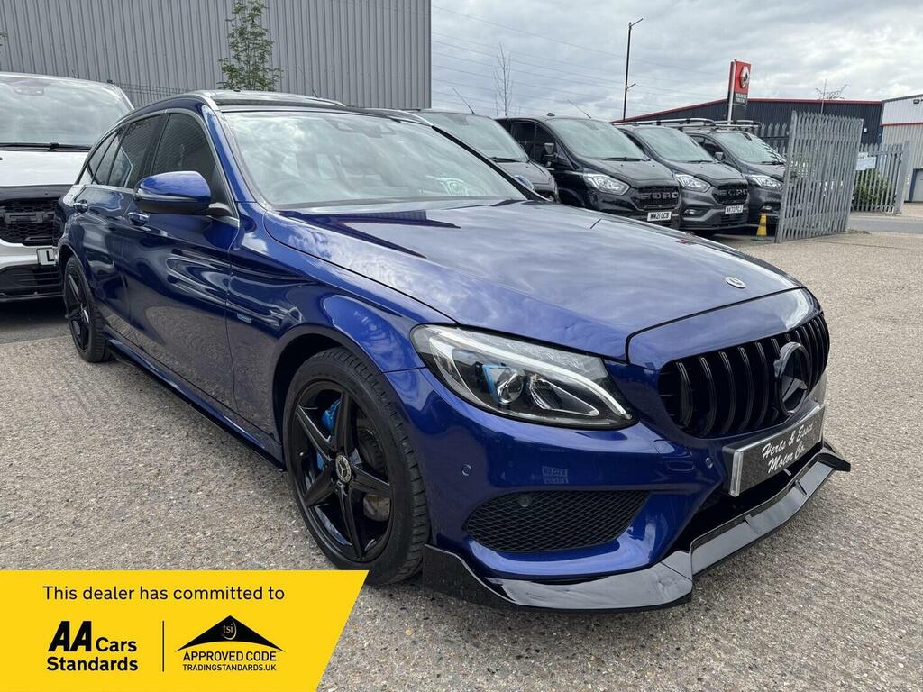 Mercedes-Benz C Class 2.0 C350e 6.4Kwh Amg Line Premium Plus G-tronic Blue