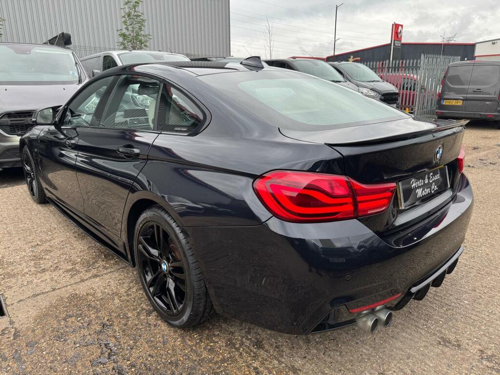 BMW 4 Series Gran Coupe 2.0 420I M Sport Euro 6 Ss Black #4