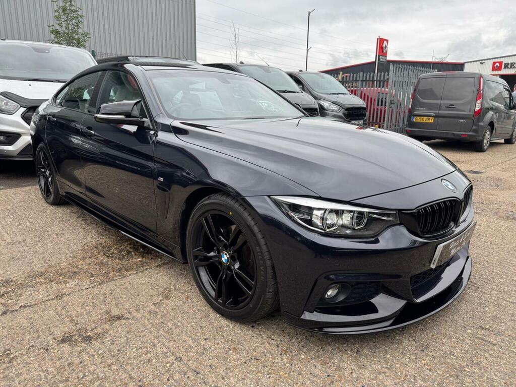 BMW 4 Series Gran Coupe 2.0 420I M Sport Euro 6 Ss Black #5