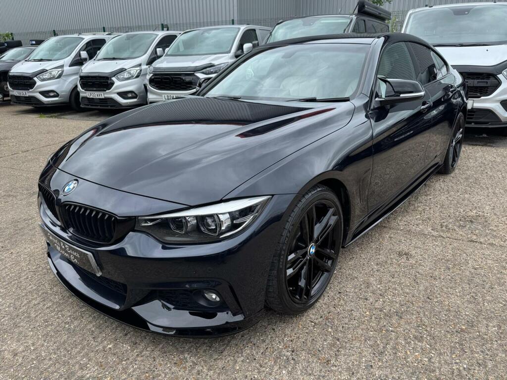 BMW 4 Series Gran Coupe 2.0 420D M Sport Euro 6 Ss Black #6