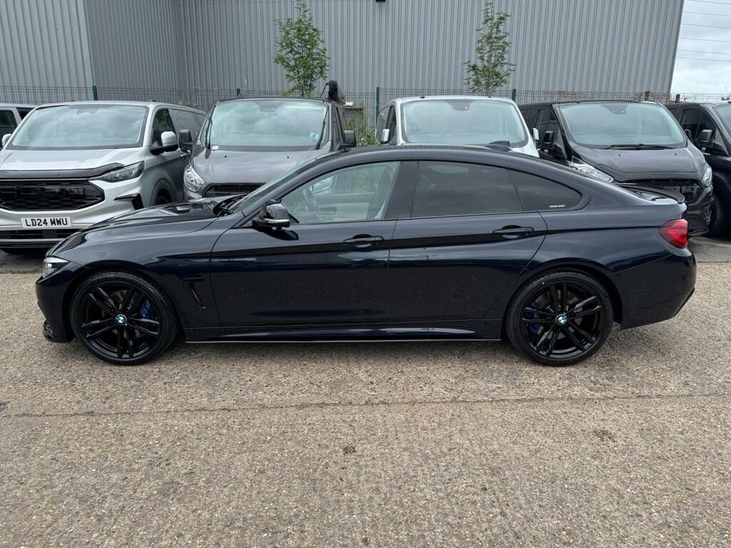 BMW 4 Series Gran Coupe Hatchback White #8