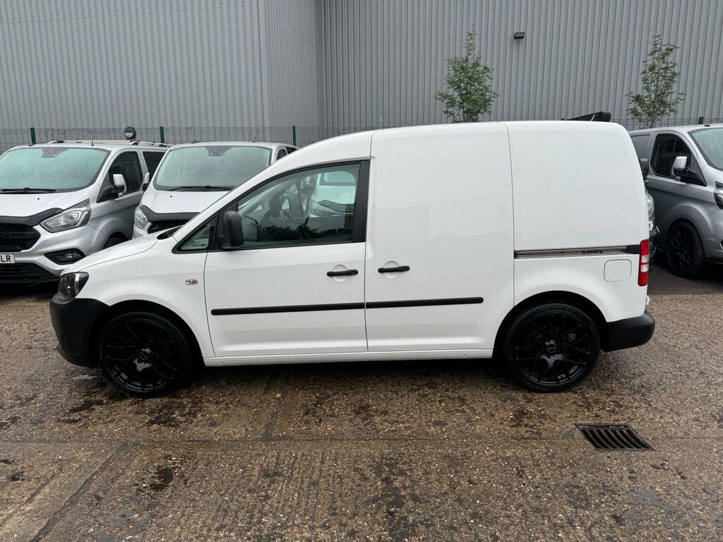 Volkswagen Caddy 1.6 Tdi C20 Startline L1 H1 White #4