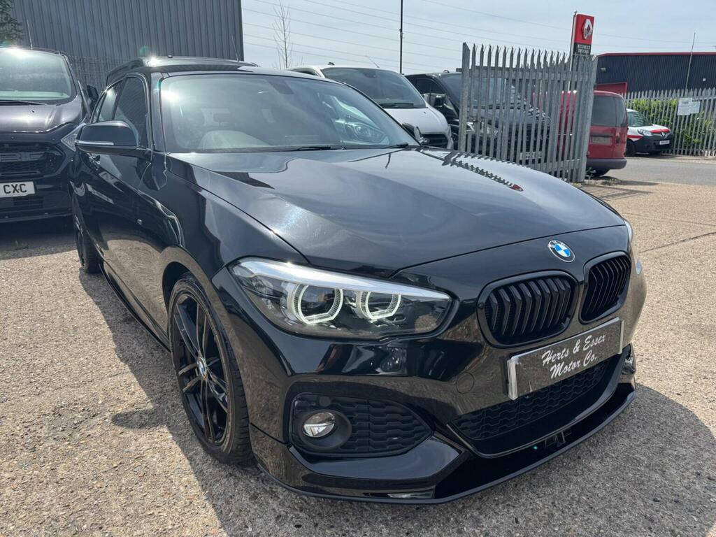 BMW 1 Series Hatchback 1.5 116D M Sport Shadow Edition Eur Black #6