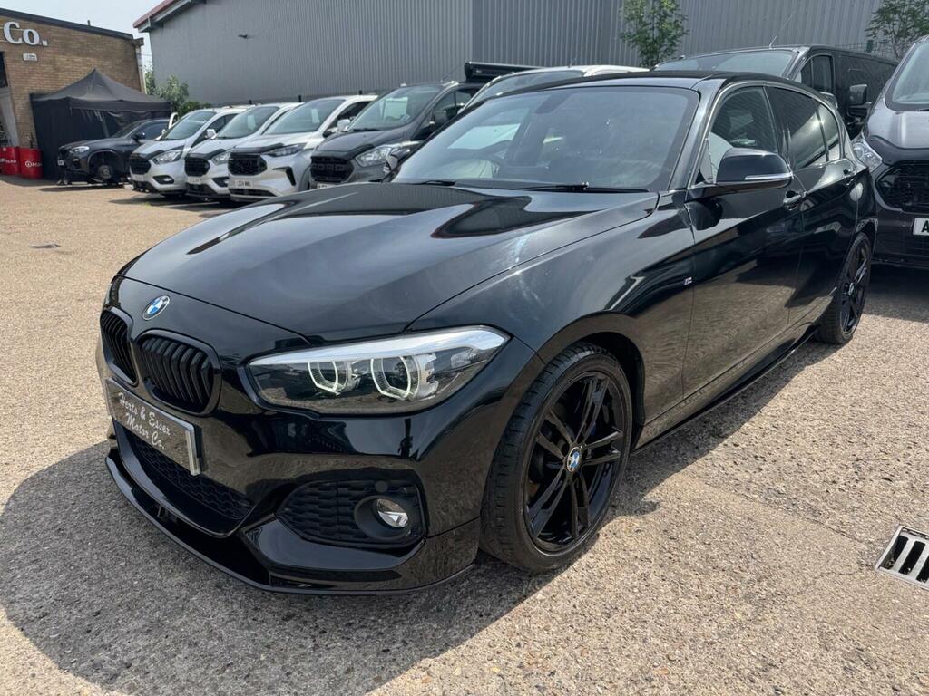 BMW 1 Series Hatchback 1.5 116D M Sport Shadow Edition Eur Black #3