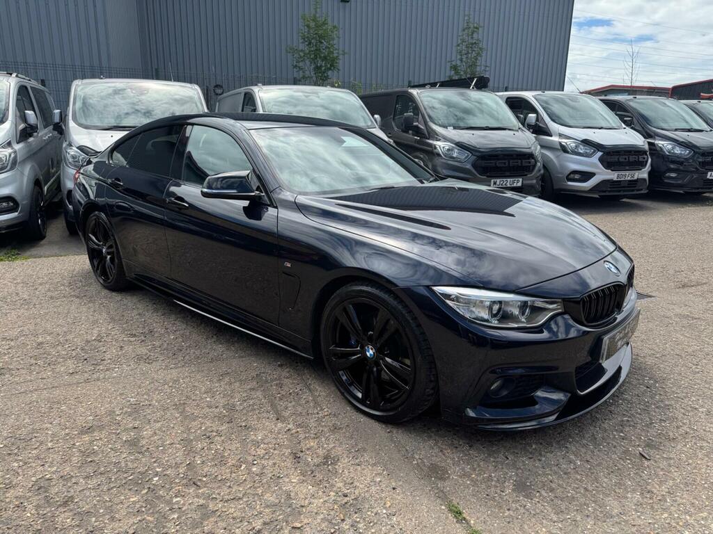 BMW 4 Series Gran Coupe 2.0 420D M Sport Euro 6 Ss Black #5