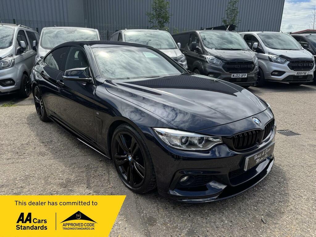 BMW 4 Series Gran Coupe 2.0 420D M Sport Euro 6 Ss Black