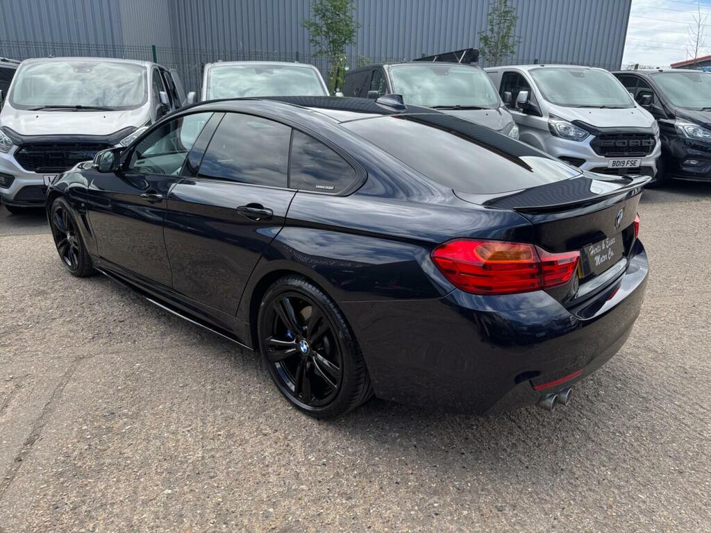 BMW 4 Series Gran Coupe 2.0 420D M Sport Euro 6 Ss Black #4
