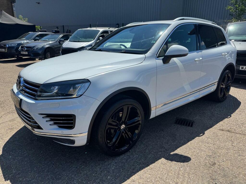 Volkswagen Touareg Suv 3.0 Tdi V6 Bluemotion Tech R-line Plus Tiptron White #3