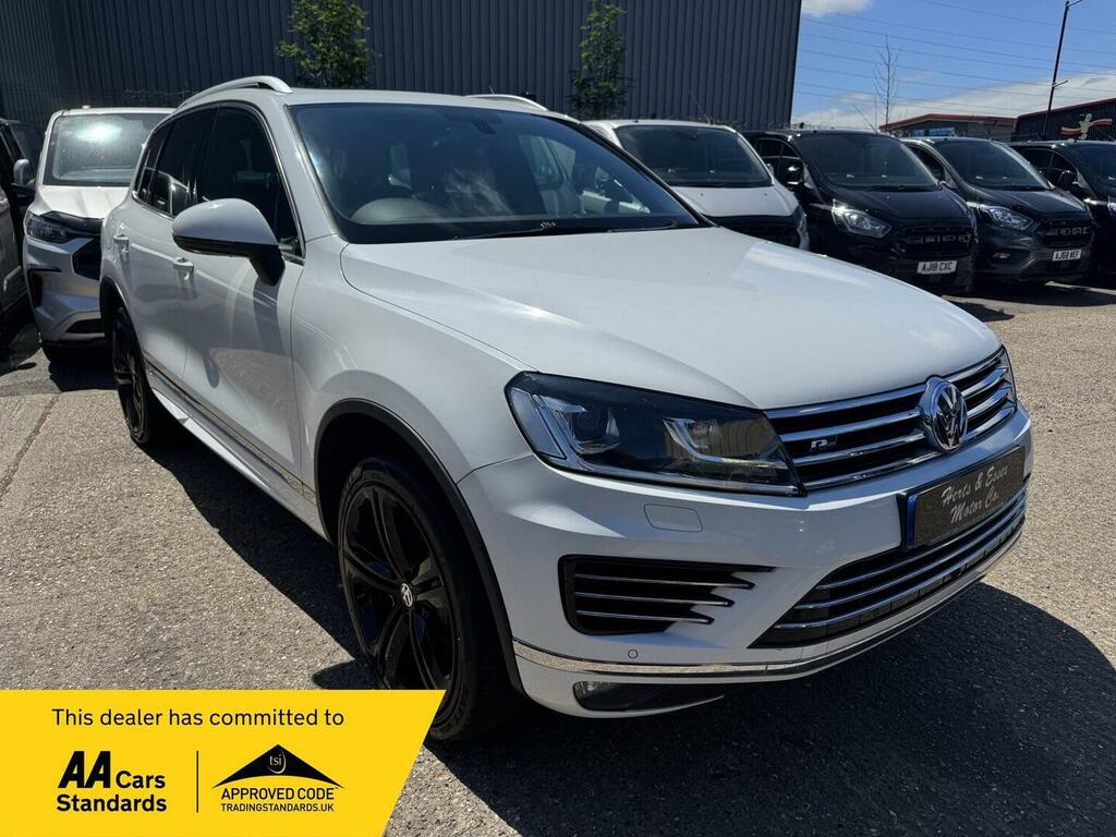 Volkswagen Touareg Suv 3.0 Tdi V6 Bluemotion Tech R-line Plus Tiptron White