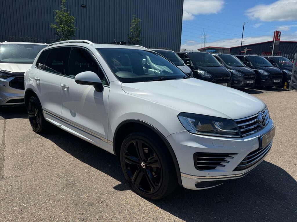 Volkswagen Touareg Suv 3.0 Tdi V6 Bluemotion Tech R-line Plus Tiptron White #5
