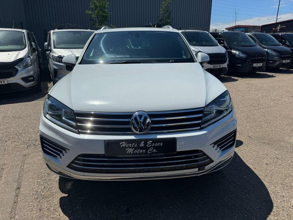 Volkswagen Touareg Suv 3.0 Tdi V6 Bluemotion Tech R-line Plus Tiptron White #2