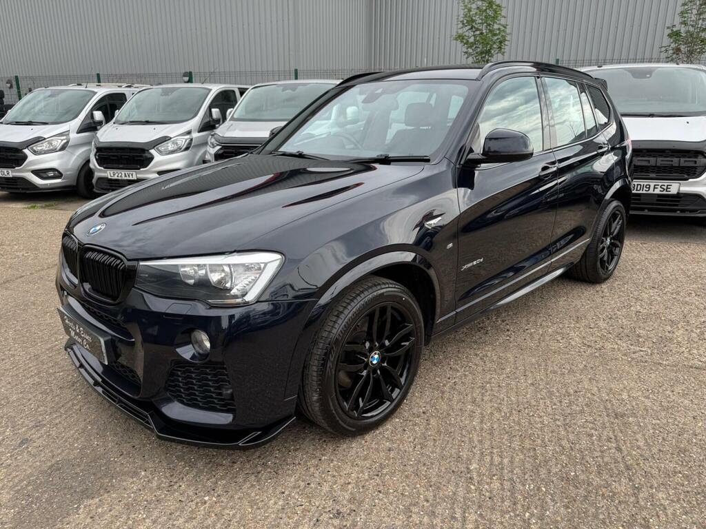 BMW X3 2.0 20D M Sport Xdrive Euro 6 Ss Black #3