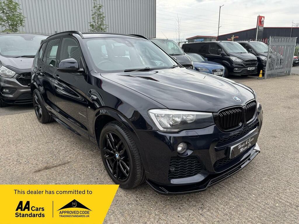 BMW X3 2.0 20D M Sport Xdrive Euro 6 Ss Black