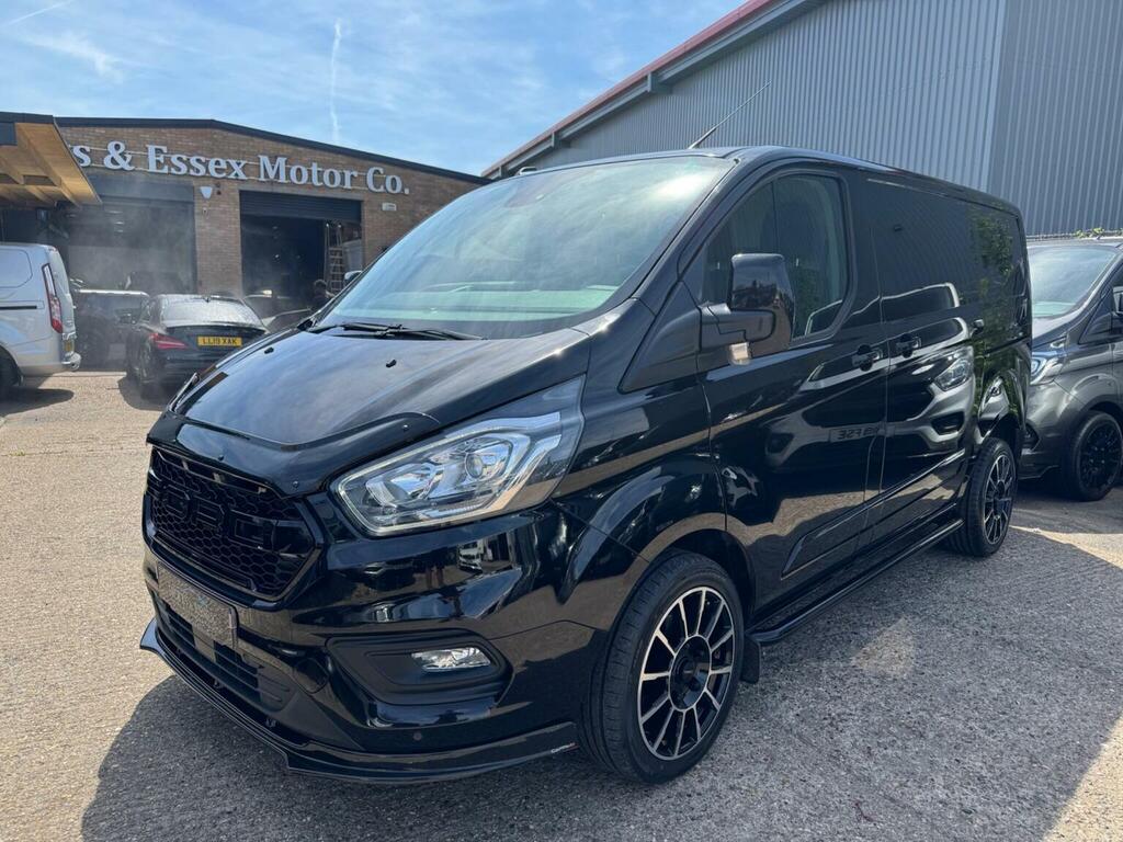 Ford Transit Custom Panel Van 2.0 280 Ecoblue Limited L1 H1 Euro 6 S SK22UNU Black #3
