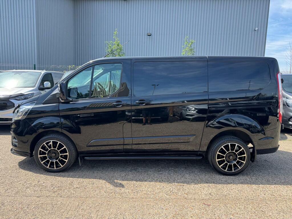 Ford Transit Custom Panel Van 2.0 280 Ecoblue Limited L1 H1 Euro 6 S SK22UNU Black #4