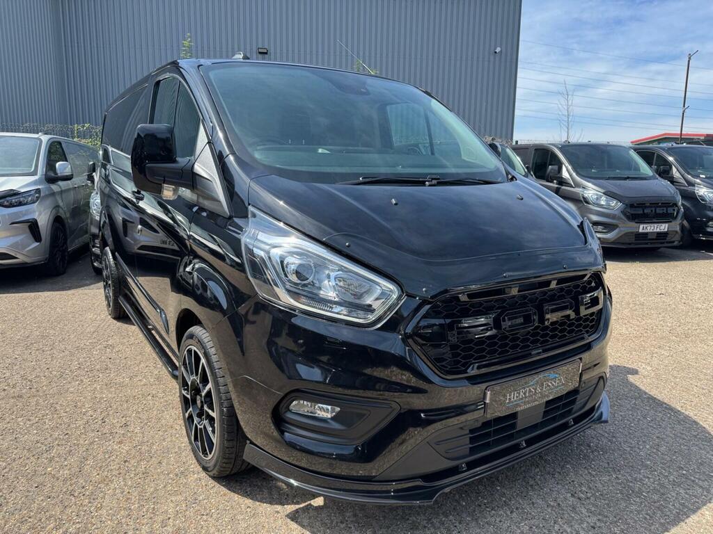 Ford Transit Custom Panel Van 2.0 280 Ecoblue Limited L1 H1 Euro 6 S SK22UNU Black #6