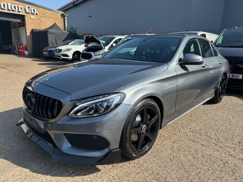 Mercedes-Benz C Class 2.1 C220d Amg Line G-tronic Euro 6 Ss Grey #3