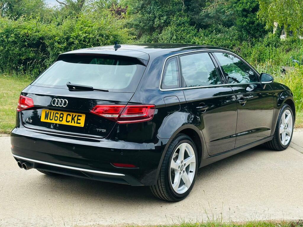 Audi A3 Hatchback 1.5 Tfsi Cod 35 Sport Sportback Euro 6 WU68CKE Black #3