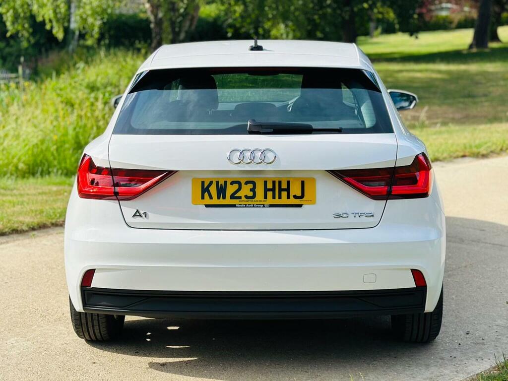 Audi A1 Hatchback 1.0 Tfsi 30 Technik Sportback S Tronic E KW23HHJ White #5