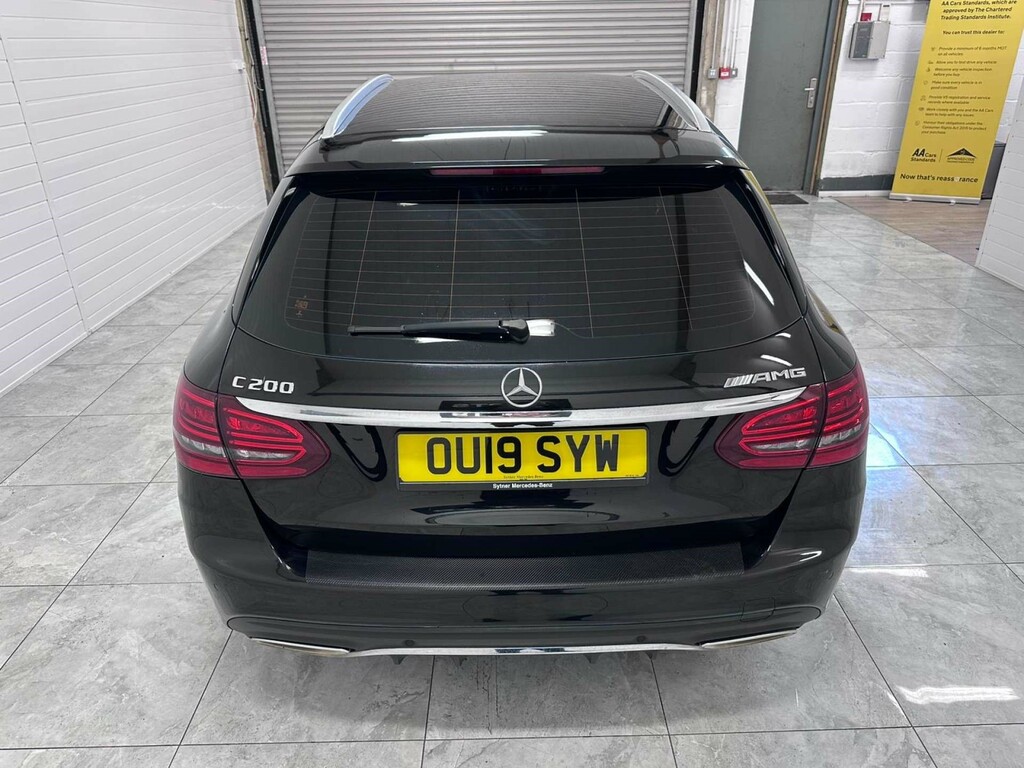 Mercedes-Benz C Class Amg Line Premium Black #5