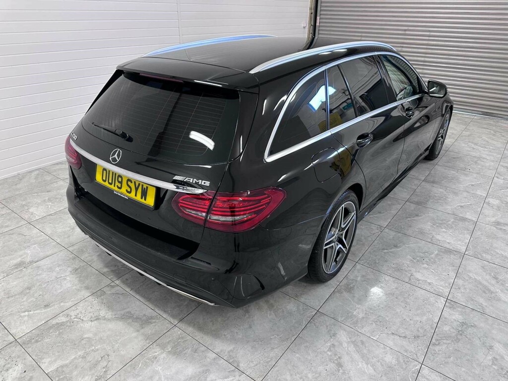Mercedes-Benz C Class Amg Line Premium Black #6
