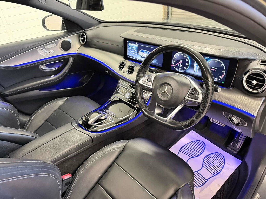 Mercedes-Benz E Class 2.0 E300 Amg Line Cabriolet G-tronic E Blue #10