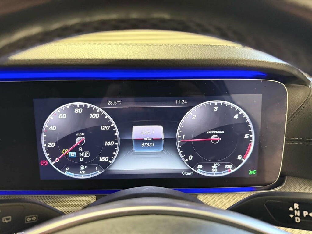 Mercedes-Benz E Class 2.0 E300 Amg Line Cabriolet G-tronic E Blue #20