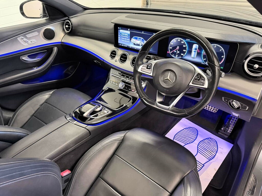 Mercedes-Benz E Class 2.0 E300 Amg Line Cabriolet G-tronic E Blue #17