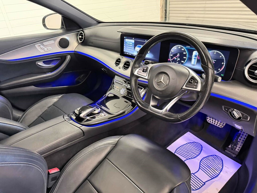 Mercedes-Benz E Class 2.0 E300 Amg Line Cabriolet G-tronic E Blue #9