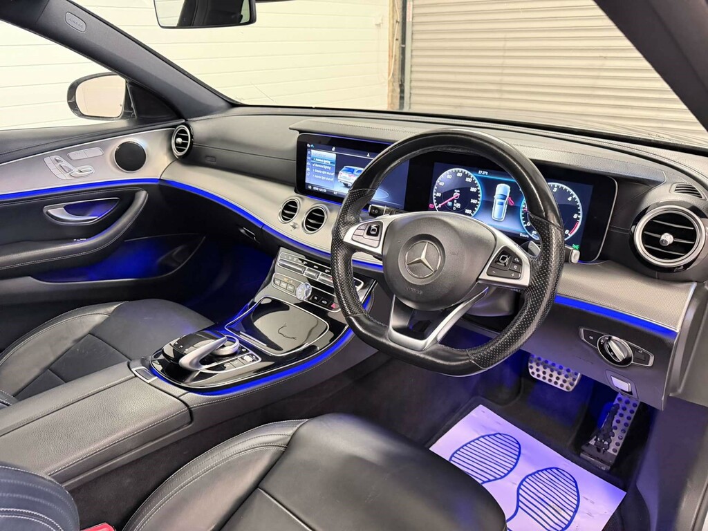 Mercedes-Benz E Class 2.0 E300 Amg Line Cabriolet G-tronic E Blue #16