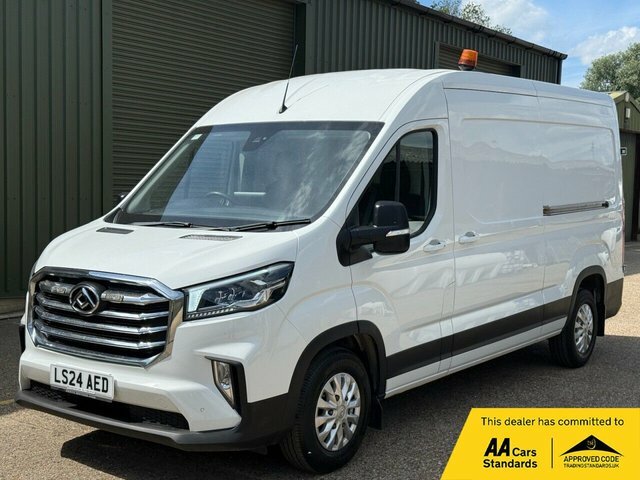 Maxus Deliver 9 2.0 D20 Lux Panel Van Fwd L3 H2 LS24AED White