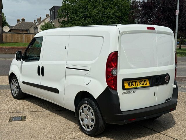 Fiat Doblo 1.6 Multijetii Maxi Tecnico Panel Van 6Dr M White #6