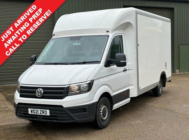 Volkswagen Crafter 2.0 Tdi Cr35 Startline Flat Frame Low Loader Bar White