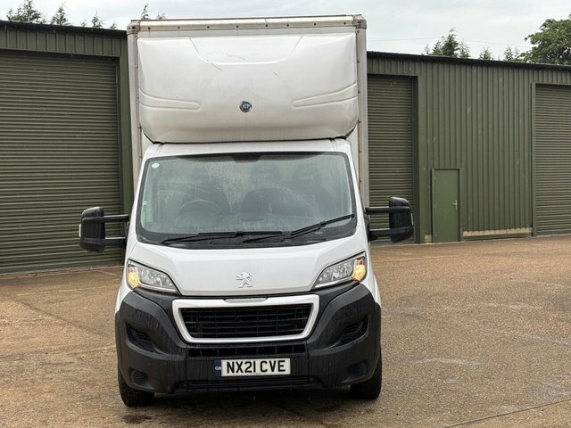 Peugeot Boxer 2.2 Bluehdi 335 Built For Business Luton Low Loade NX21CVE White #4
