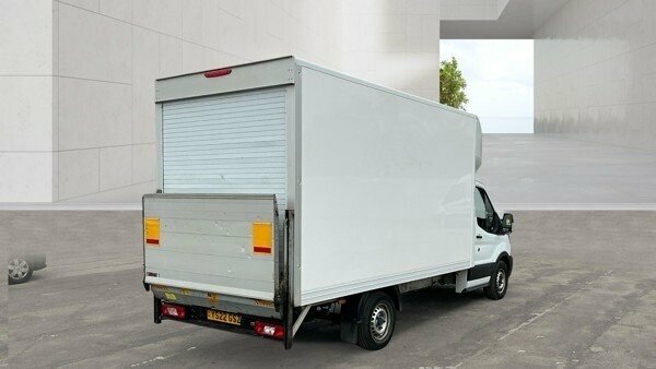 Ford Transit Custom 2.0 350 Ecoblue Leader L4 Luton Tail Lift Di YS22GSZ White #5