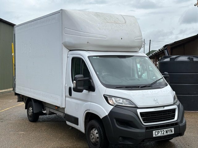 Peugeot Boxer 2.2 Bluehdi 335 Built For Business Luton Diese White #6