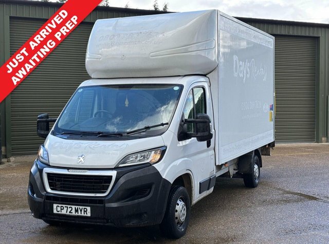 Peugeot Boxer 2.2 Bluehdi 335 Built For Business Luton Diese White