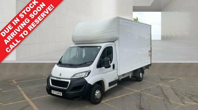 Peugeot Boxer 2.2 Bluehdi 335 Built For Business Luton Diese White