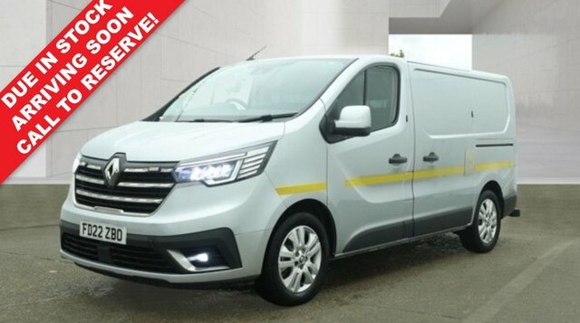 Renault Trafic 2.0 Dci Blue Sl28 Sport Panel Van Manua FD22ZBO Grey
