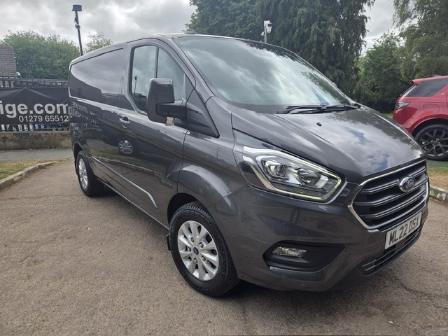 Ford Transit Custom 2.0 Ecoblue 130Ps Low Roof Limited Van Grey