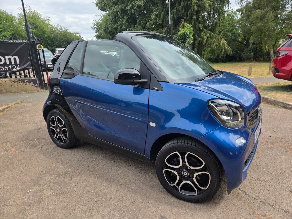 Smart Fortwo Cabrio 0.9 Turbo Prime Blue