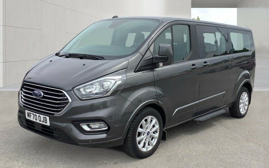 Ford Tourneo Custom 2.0 Ecoblue 130Ps Low Roof 9 Seater Titanium Grey #5