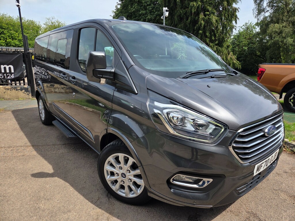 Ford Tourneo Custom 2.0 Ecoblue 130Ps Low Roof 9 Seater Titanium MF70OJB Grey