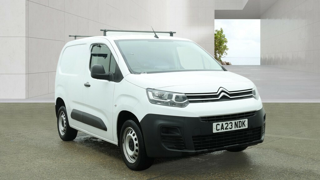 Citroen Berlingo 1.5 Bluehdi 1000Kg Enterprise Ed 100Ps 6 Speed Ss White
