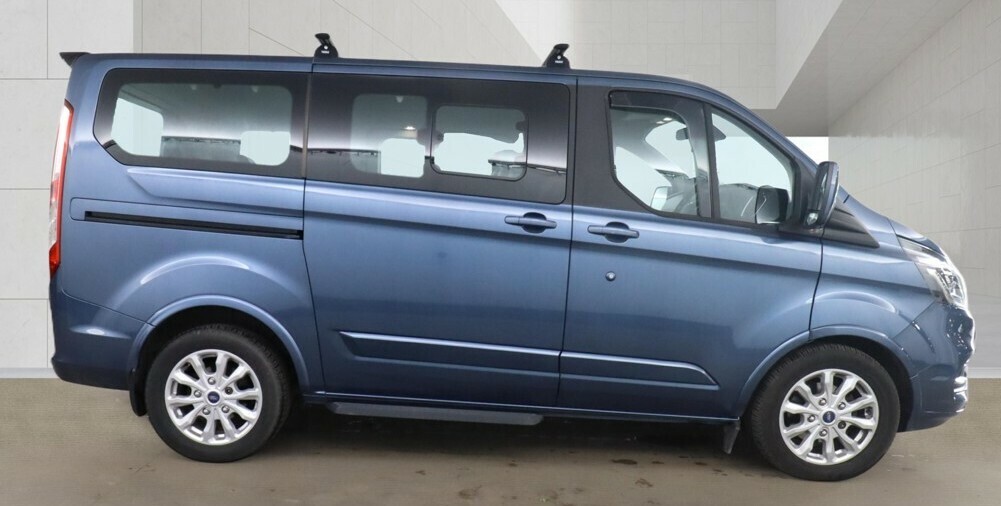 Ford Tourneo Custom 2.0 Tdci Ecoblue 170Ps Lr 8 Seat Titanium X Blue #3