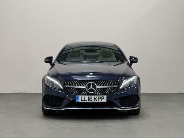 Mercedes-Benz C Class 2.0 C300 Amg Line Premium Plus Coupe LL16KPP Blue #4