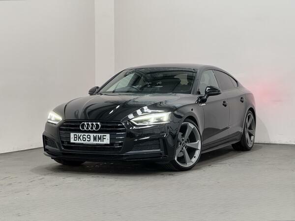 Audi A5 2.0 Tfsi 40 Black Edition Sportback S T Black #6