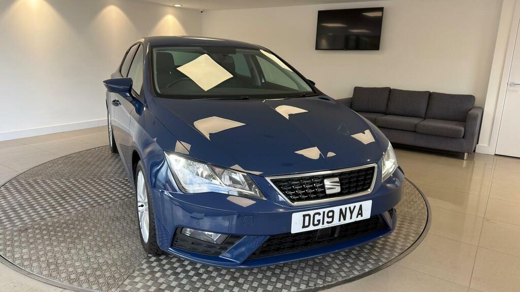Seat Leon Hatchback 1.6 Tdi Se Dynamic Dsg Euro 6 Ss Blue #6