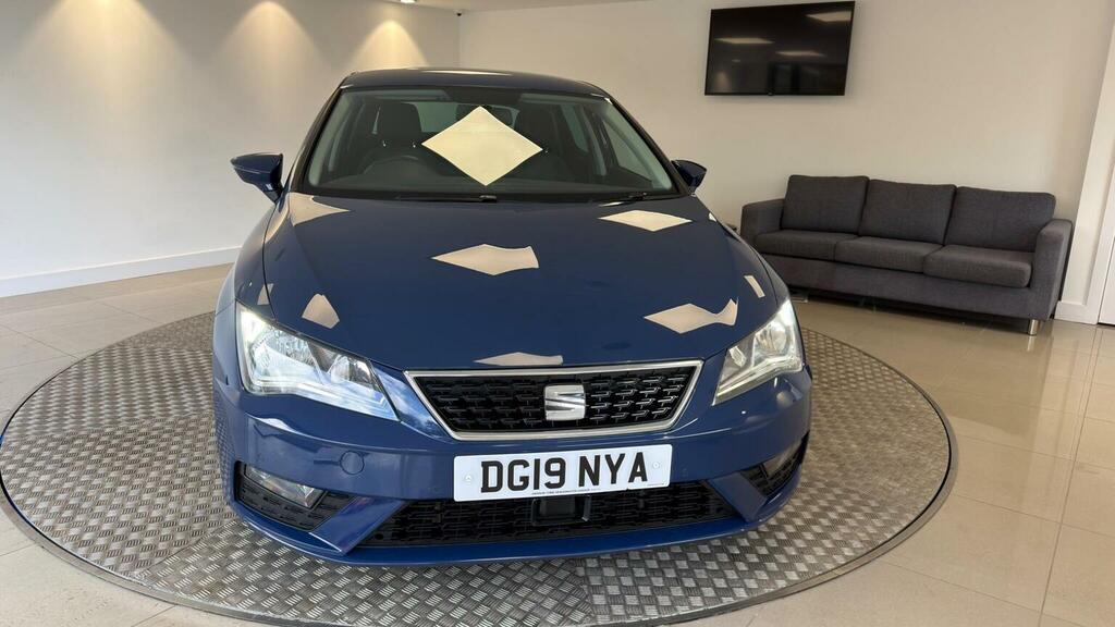 Seat Leon Hatchback 1.6 Tdi Se Dynamic Dsg Euro 6 Ss Blue #5